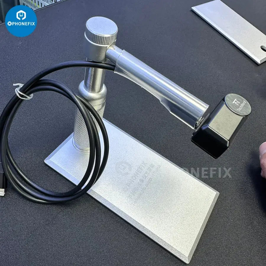 Universal PhoneFix thermal imaging camera holder bracket for Seek Thermal Imager, fixed stand for easy smartphone attachment.