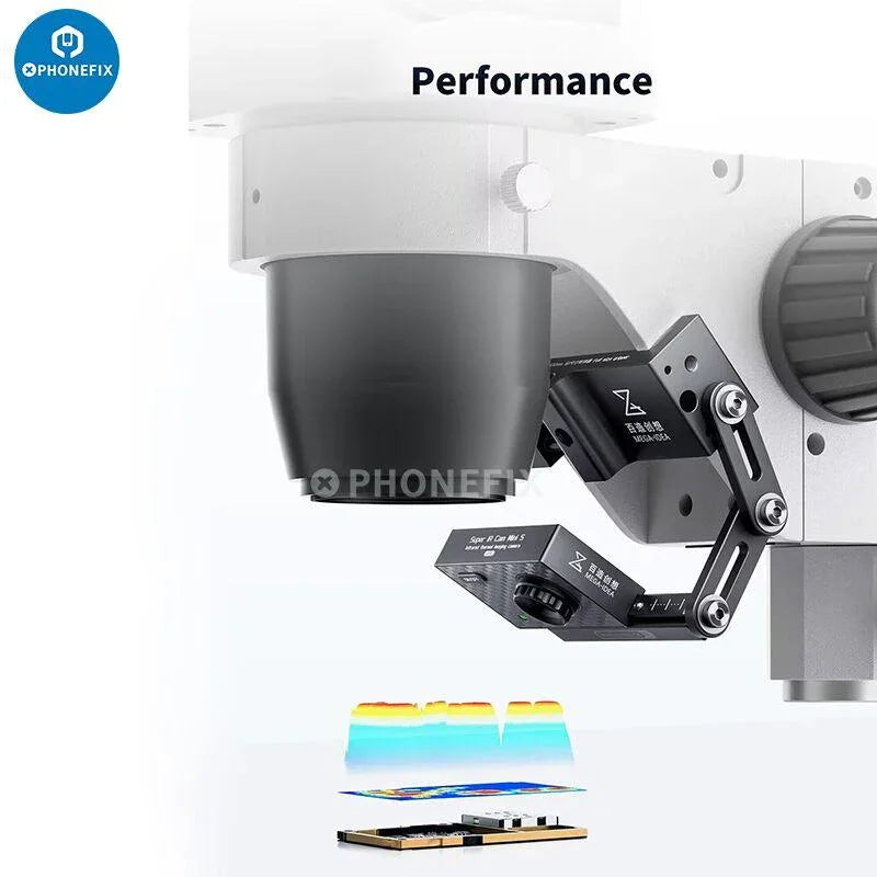 Caméra thermique infrarouge 3D Qianli MEGA-IDEA Super IR Cam 2S&nbsp;: capteurs infrarouges et design compact