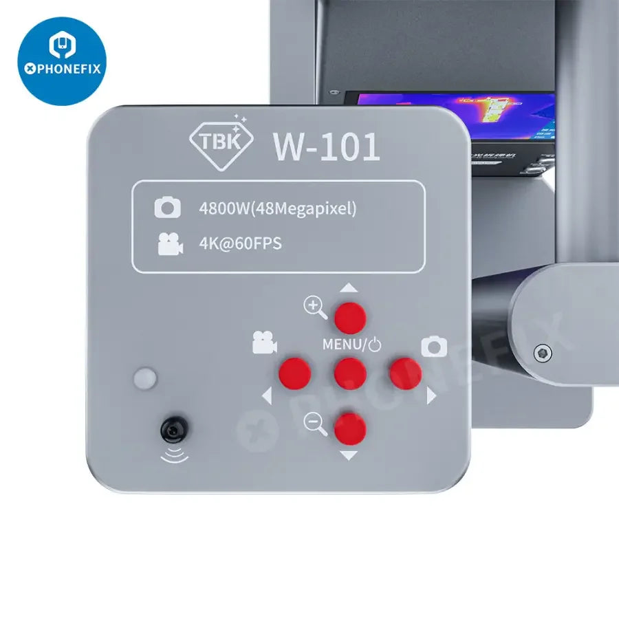 Machine de soudage et de démontage laser infrarouge PhoneFix TBK R-2201 avec caméra thermique et écran HD pour un soudage précis.