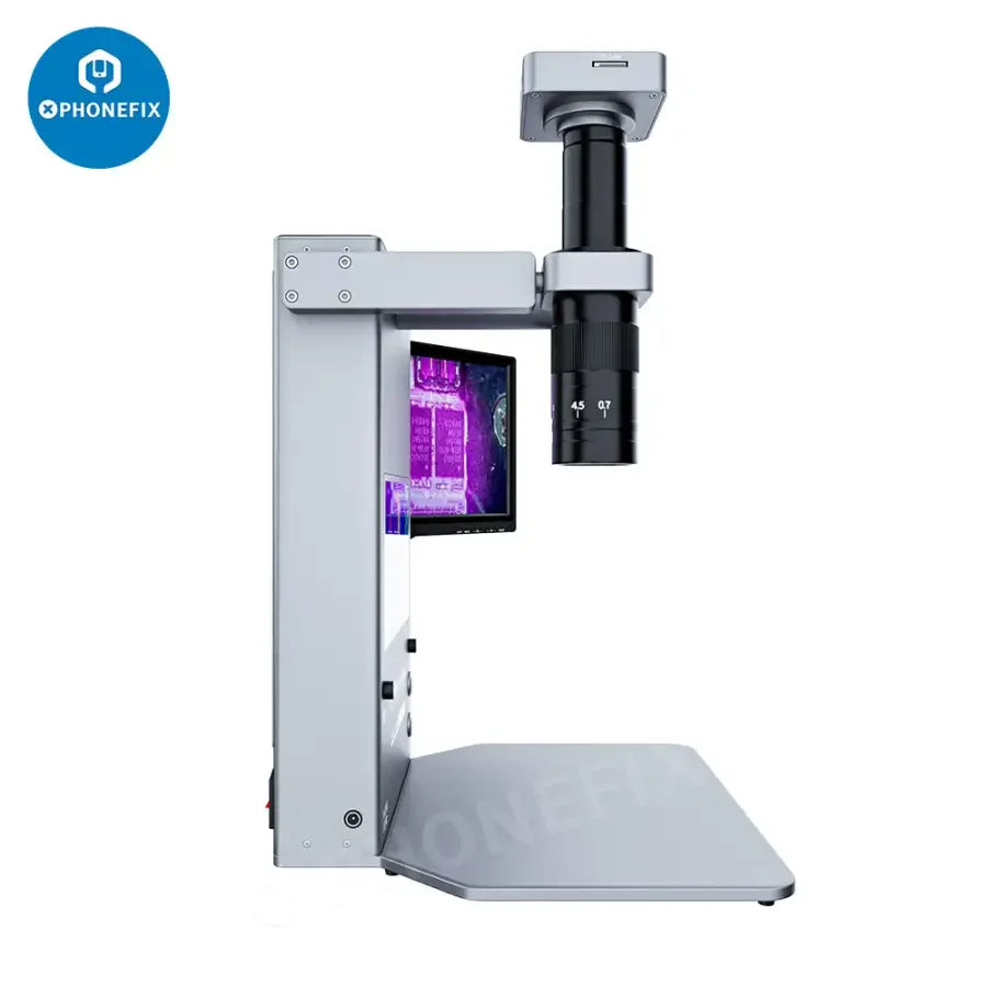 Machine de soudage et de démontage laser infrarouge TBK R-2201 avec écran HD et caméra thermique, utilisée pour un soudage précis.