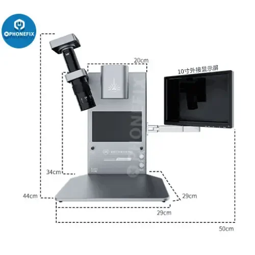 Machine de soudage et de démontage laser infrarouge PhoneFix TBK R-2201 avec caméra thermique et écran HD pour des réparations précises.