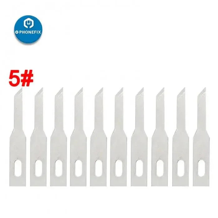 Set of 10 high precision engraving craft knives and gravers from PHONEFIX, sharp blades for detailed carving and engraving work.