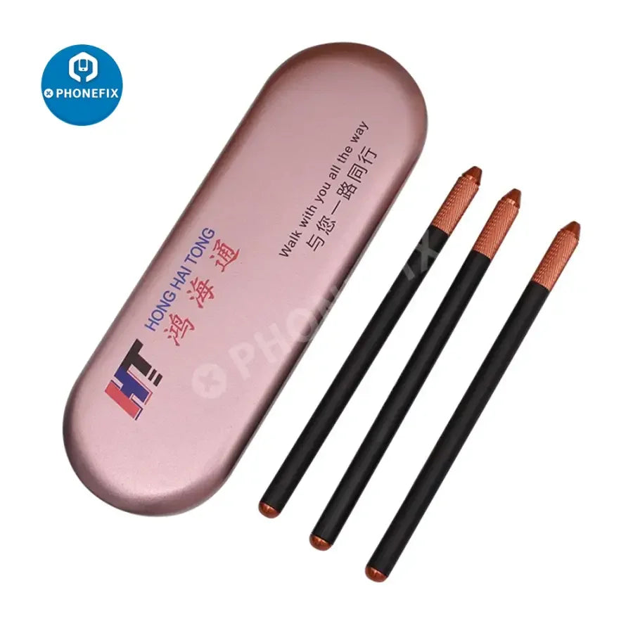 PHONEFIX Hong Hai Tong blade handle set with tweezers and knife tools for phone CPU and IC glue removal, precision electronic repair tools