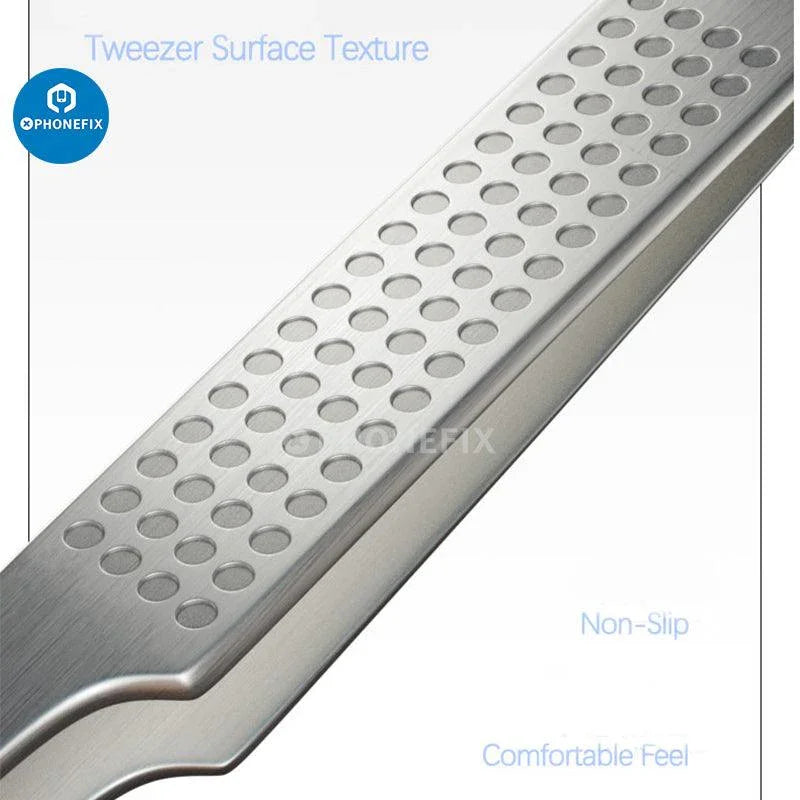 PHONEFIX Mechanic AAC-14 hollow heat-dissipating tweezers for phone repair, precision tool for removing components.