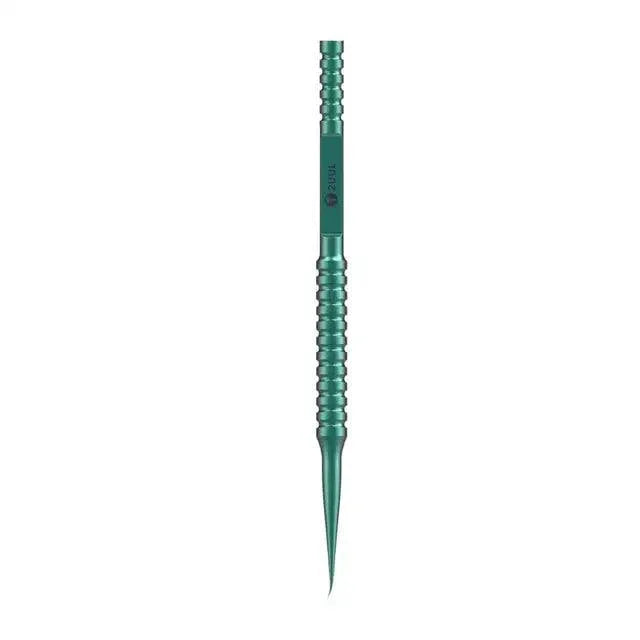 Ultra-precision titanium alloy fingerprint tweezers by PHONEFIX, designed for delicate electronics and fingerprint removal.
