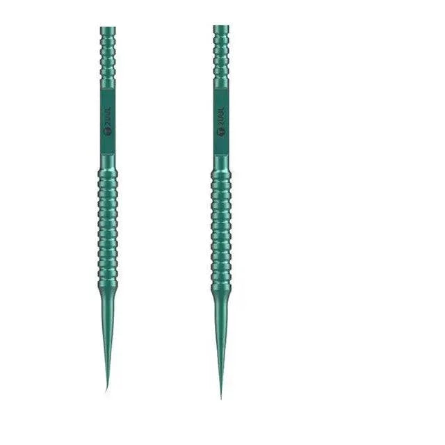 Ultra-precision titanium alloy fingerprint tweezers from PHONEFIX, designed for delicate electronic component handling.