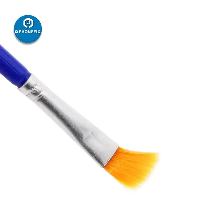 PhoneFIX universal hand tools for phone motherboard cleaning, featuring anti-static soft and hard bristle brushes.