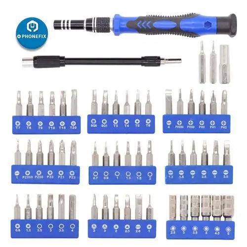 All-in-1 professional drone repair tool kit with precision screwdrivers from PHONEFIX, designed for versatile drone maintenance.