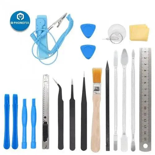 All-in-1 professional drone repair tool kit with precision screwdrivers, universal hand tools for electronic repairs by PHONEFIX.