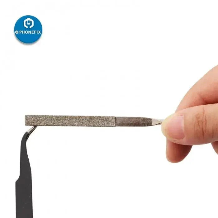 Set of 5 PHONEFIX 180mm diamond steel files for carving and craft projects, ideal for detailed shaping and polishing.