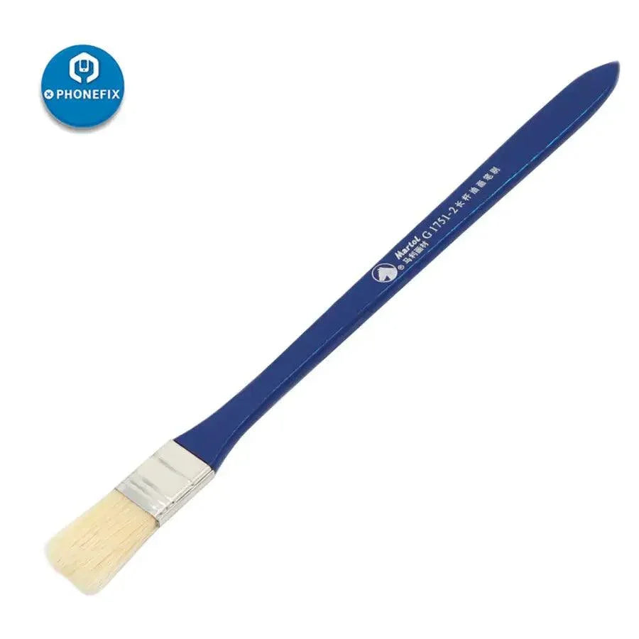 PhoneFix anti-static soft bristle brush for phone repair and PCB cleaning, ideal for delicate electronics maintenance.