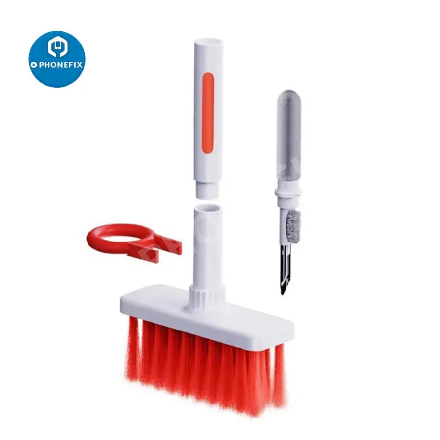 PhoneFix cleaning brush and pen kit for keyboards and AirPods Pro, universal hand tools for precise device cleaning.