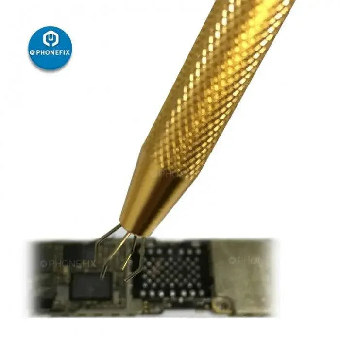 PHONEFIX four-claw IC chip pick-up tool for small parts, precision grabber tool for electronic repair and component handling.