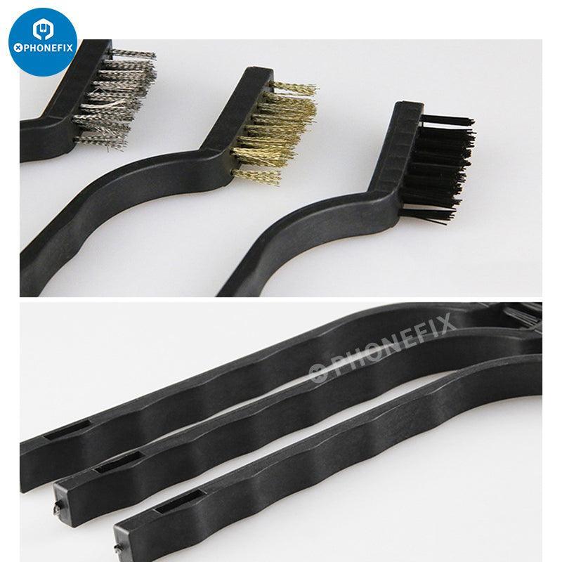 PHONEFIX Sunshine SS-046 3-in-1 phone IC cleaning brush and repair toolkit, universal hand tools for phone repair.
