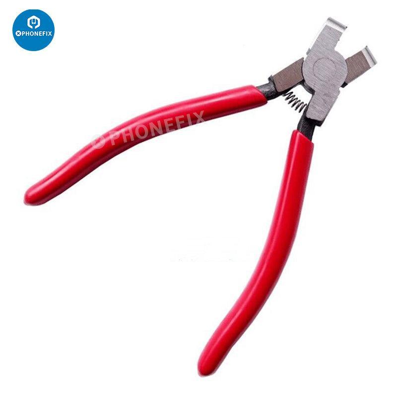 PHONEFIX 90-degree diagonal pliers for iPhone rear camera removal and cutting, universal hand tool, precise and durable.