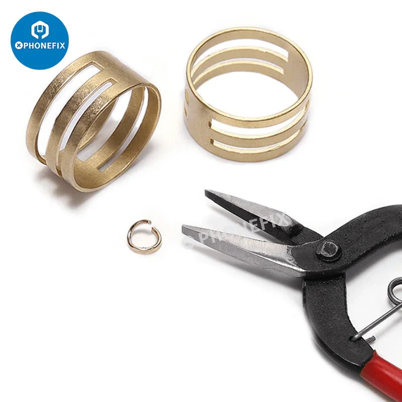 PhoneFix handmade jewelry pliers kit with universal craft and repair tools for jewelry making and ornament crafting.