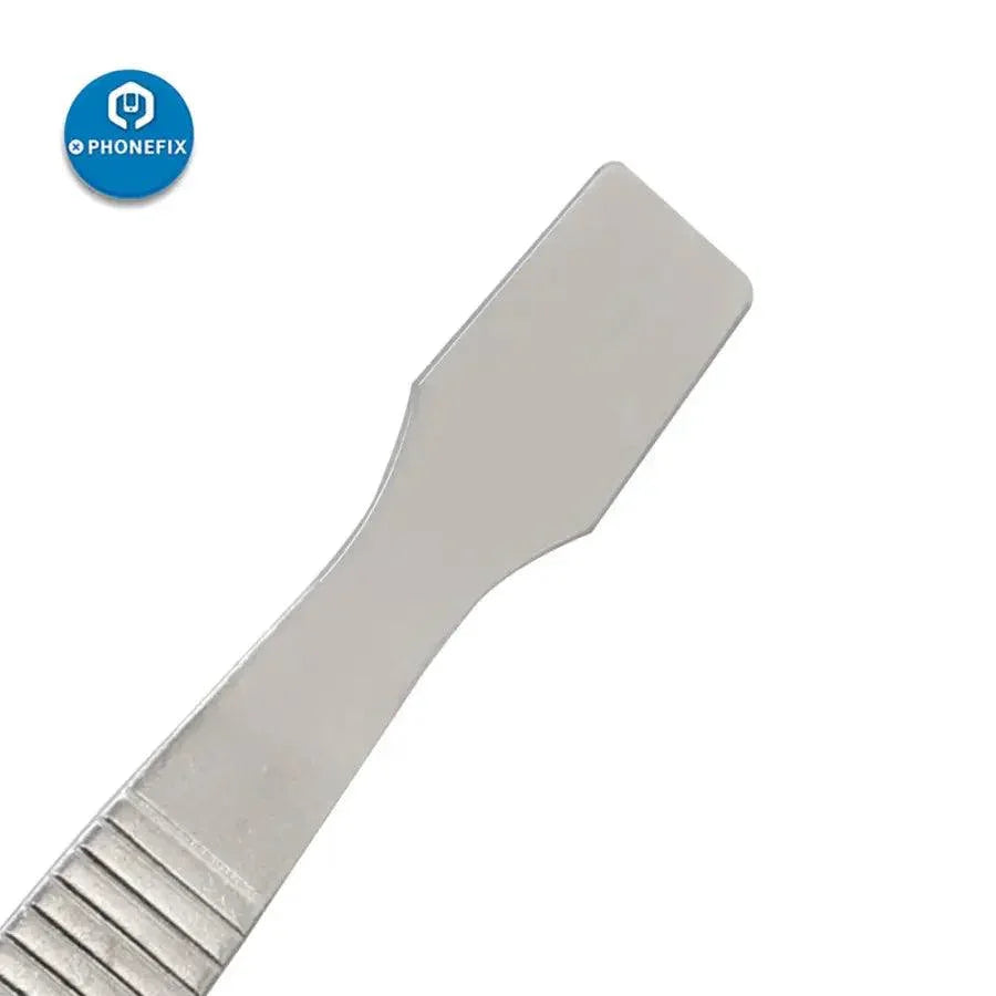 PHONEFIX stainless steel solder flux paste auxiliary scraper and BGA paver spudger, universal hand tool for electronics repair.