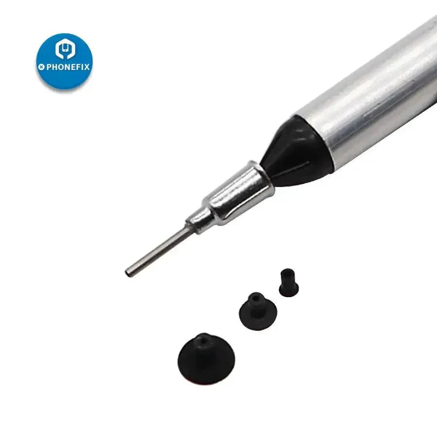 Stylo aspirateur à vide PHONEFIX FFQ939 SMD IC, un outil manuel universel pour le retrait et la manipulation précis des composants électroniques.