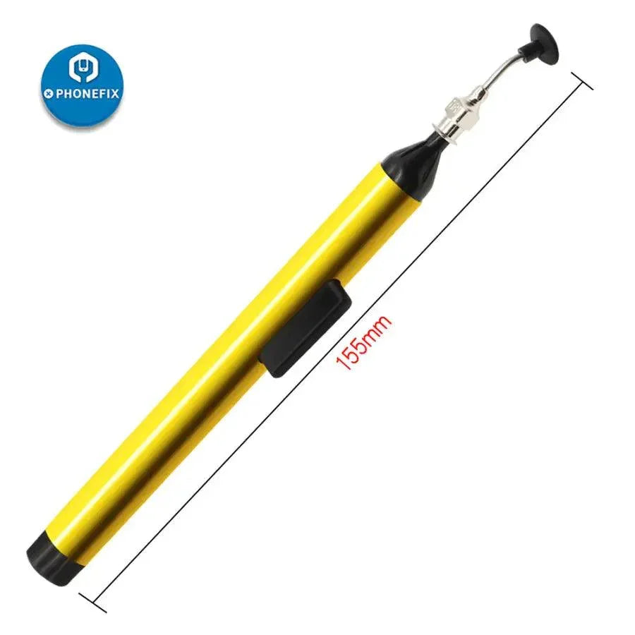 Stylo à vide PHONEFIX FFQ939 SMD IC, un outil manuel universel pour la manipulation précise des composants électroniques et les tâches de prélèvement et de placement.