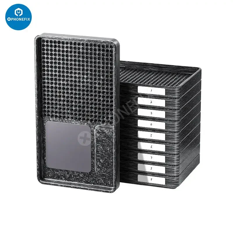Qianli Magnetic Phone Screws Storage Plate Tray by PHONEFIX, universal hand tool for organizing phone repair screws.