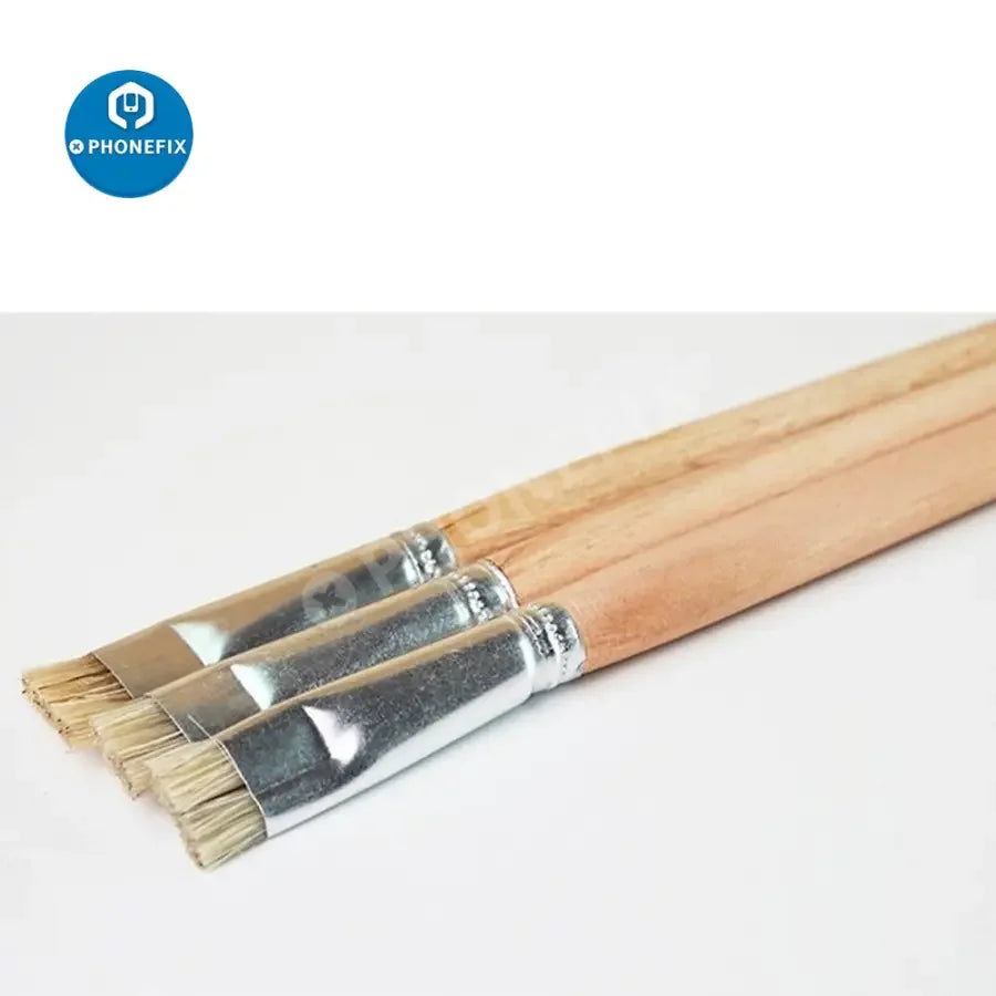 PhoneFix SS-022 anti-static dust brush for phone PCB and BGA soldering repair, universal hand tool for electronic cleaning.