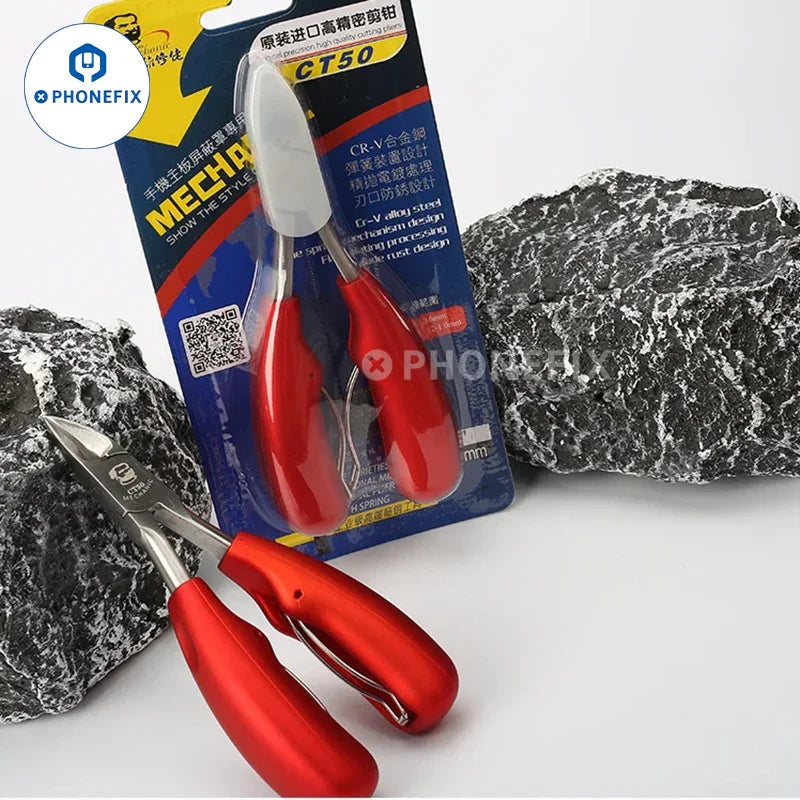 Phonefix 5-inch multifunction diagonal pliers from the mechanic series, versatile hand tools for cutting and gripping tasks.