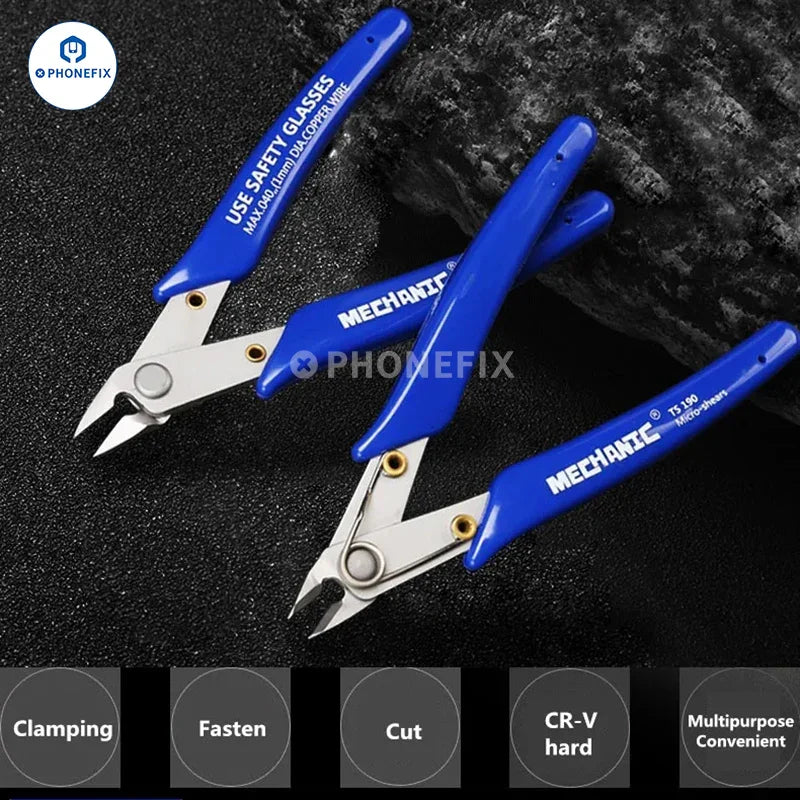 Phonefix Mechanic 5-inch multifunction diagonal pliers from the universal hand tools series, ideal for cutting and gripping tasks.