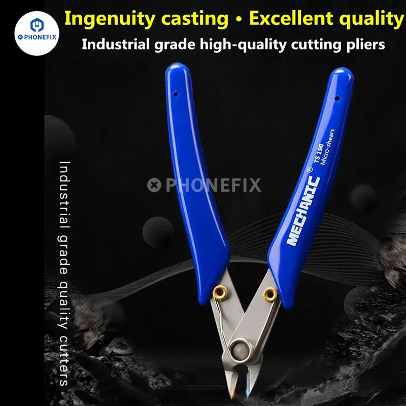 PhoneFix 5-inch multifunction diagonal pliers from the mechanic series, versatile hand tool for cutting and gripping tasks.