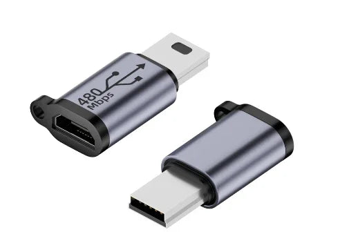 PHONEFIX MINI USB Type-C female to male lighting phone adapter for connecting USB devices to smartphones