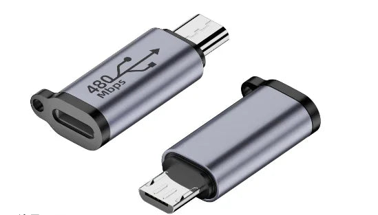 PHONEFIX MINI Type-C female to micro USB male lighting USB phone adapter for quick device connection.