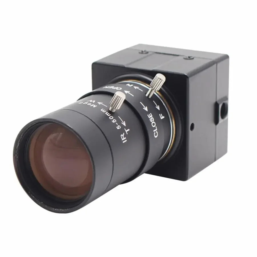 PHONEFIX 2MP 1080P Sony USB HDMI Webcam with varifocal lens, high-speed video, suitable for clear video calls and recording.