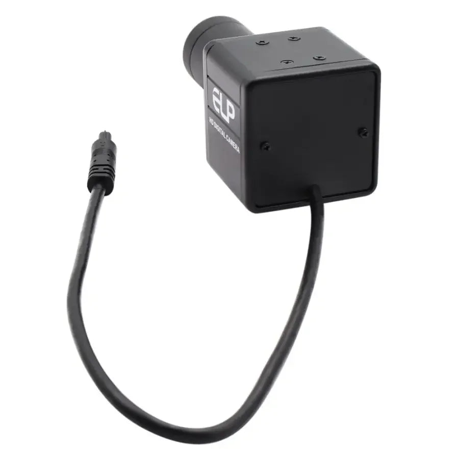 4K Sony high-frame-rate USB webcam with manual varifocal lens, ideal for streaming and video conferencing.