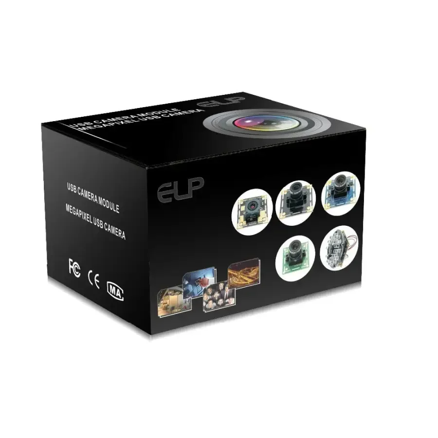 PhoneFix 120fps industrial USB webcam with full HD resolution and varifocal lens, designed for high-speed industrial video applications.