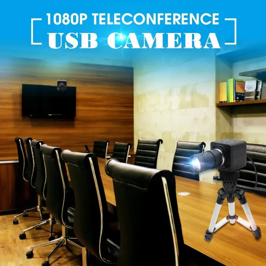 PHONEFIX 1080P HD USB HDMI Webcam with 120fps for Skype video calls and recording, ideal for clear high-speed video streaming.
