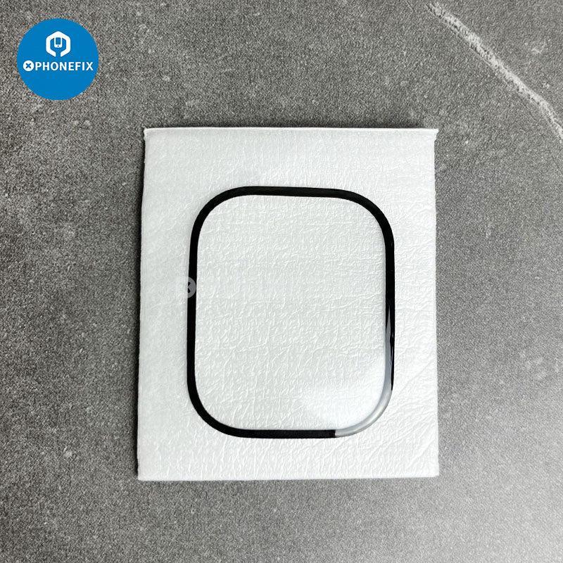 Phonefix anti-scratch PMMA screen protector for Apple Watch Series 38-49mm, two-piece composite HD film for watch accessories.