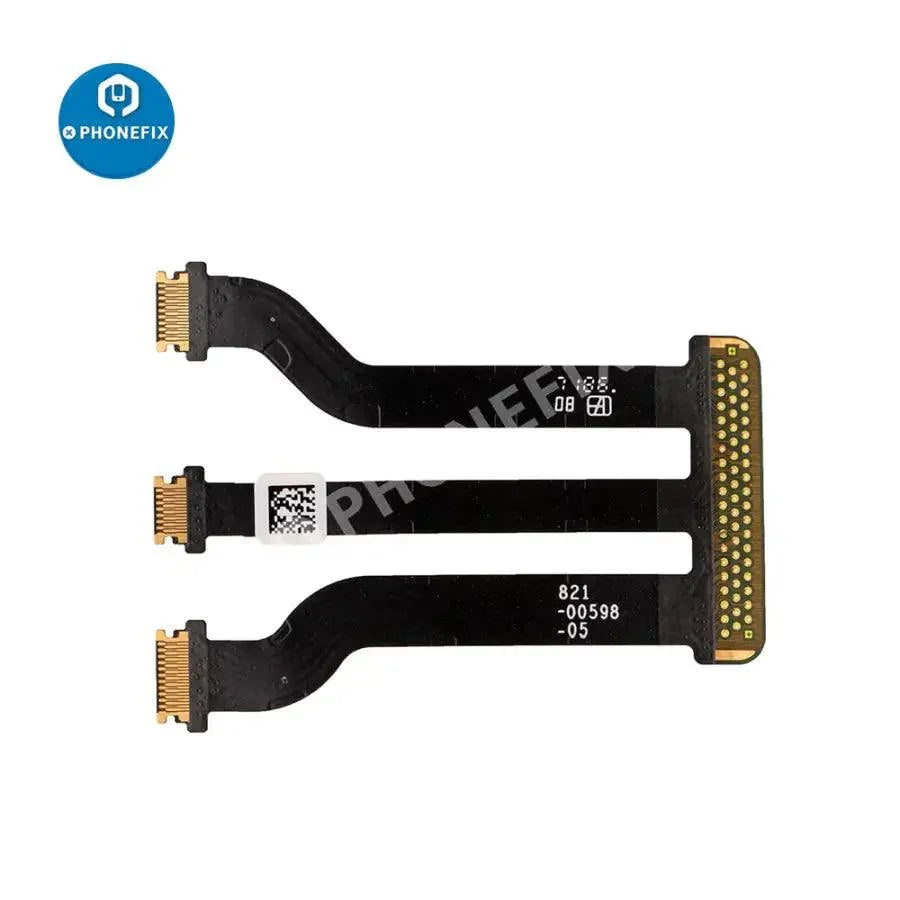 Apple Watch Series 2 42mm LCD flex connector replacement part from PHONEFIX, showing the small flex cable on a white background.