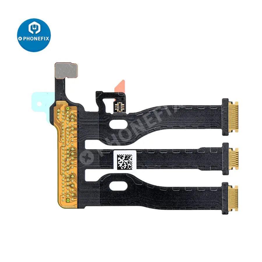 Apple Watch Series 4 40mm GPS+Cellular LCD flex connector replacement part by PHONEFIX, showing the small flexible cable and connector.