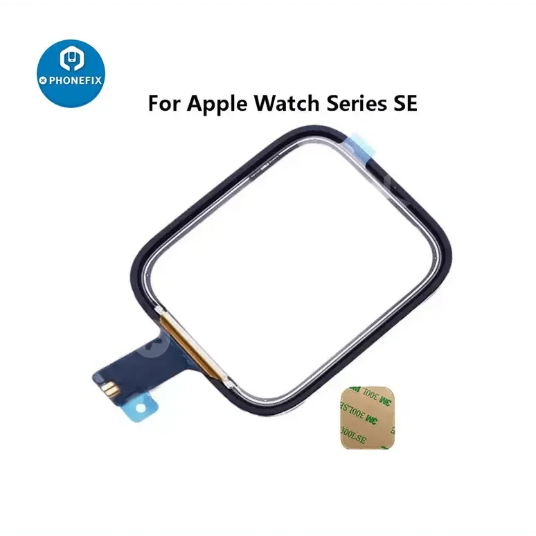 iWatch SE touch screen sensor panel with LCD front glass cover and digitizer for watch accessories by PHONEFIX.