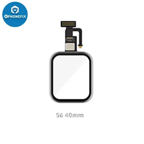 Apple Watch S1-S6 touch digitizer glass with OCA for 38-44mm, compatible watch accessories by PHONEFIX
