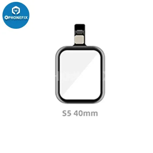 Apple Watch S1-S6 touch digitizer glass with OCA for 38-44mm, replacement watch accessory by PHONEFIX.
