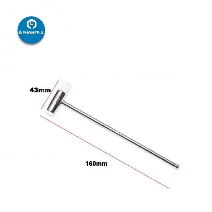 Phonefix mini hammer watch repair tool for strap and bracelet repair, designed for precise watch repair tasks.