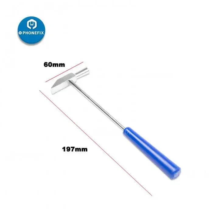 PhoneFix mini hammer watch repair tool for fixing watch straps and bracelets, designed for precise watch repair tasks.