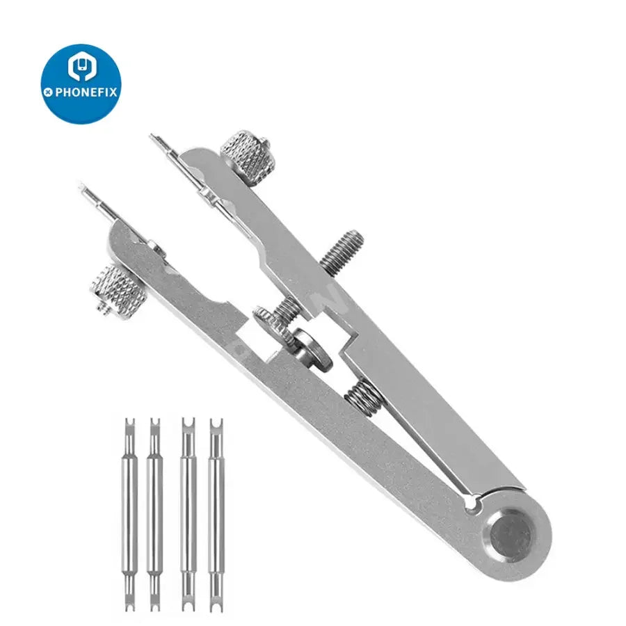 Phonefix watch bracelet pliers, spring bar removal tool for watch repair, with ergonomic handles and precision tips.