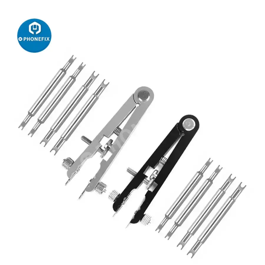 PhoneFix watch bracelet pliers for removing spring bars and adjusting watch bracelets, ideal for watch repair and maintenance.