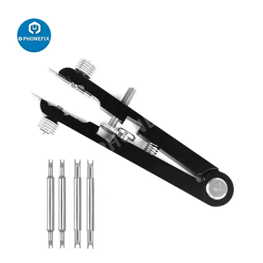 PHONEFIX watch bracelet pliers for removing spring bars and adjusting watch bracelets, a versatile watch repair tool.