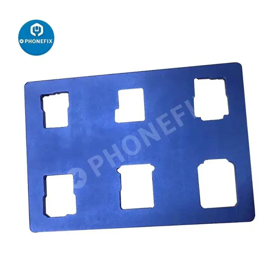 PhoneFix precise position mold for Apple Watch 38-44mm, bakelite repair tool for models S1 to S4, used for watch repair.