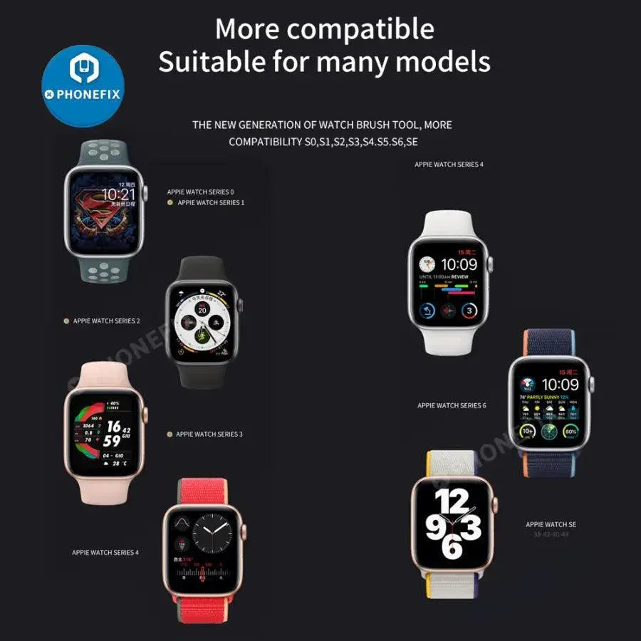 MagicAWRT 7-in-1 Apple Watch restore tool for iWatch Series 1-6, used for repairing and restoring Apple Watch devices.