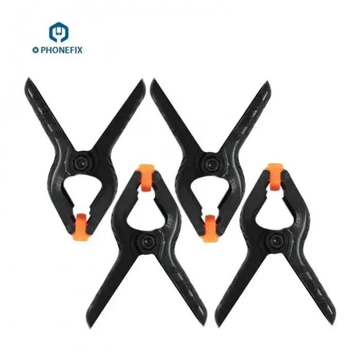 Plastic Clip Fixture Muslin Spring Clamp for LCD Screen Fastening