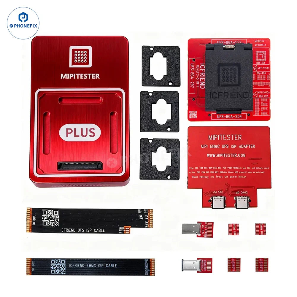 MiPi Plus Box UFS eMMC IC Programmer with BGA153/254/297 Socket