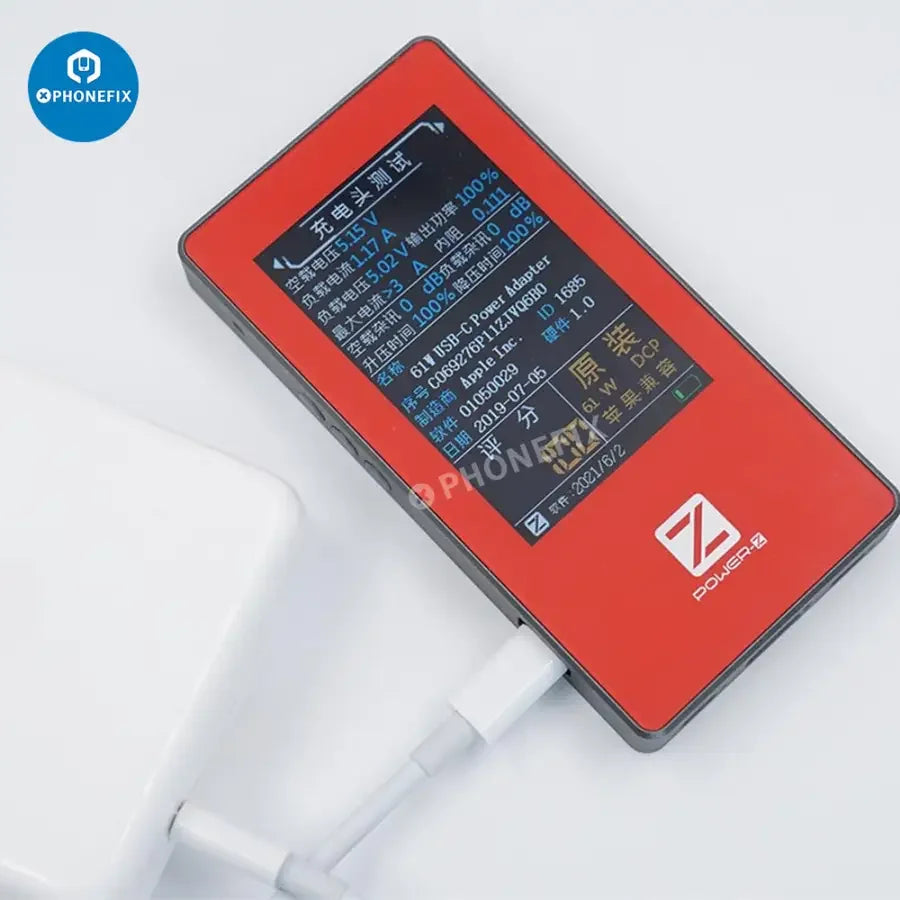 POWER-Z MF003 PD Charger Tester MF001 MFI Cable Voltage Current Detect